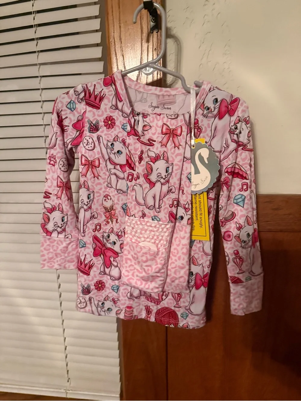 4T Sugar Swan Miss Marie 2 Piece Bamboo Pajama *New with Tags*